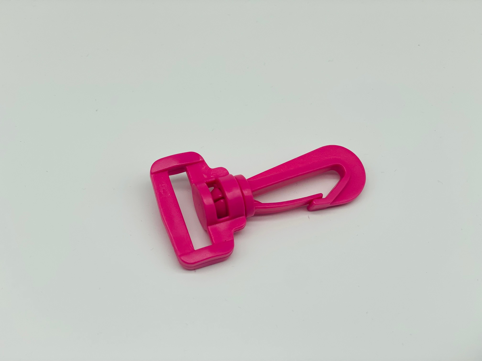 Karabinerhaken 25 mm Pink Kunststoff