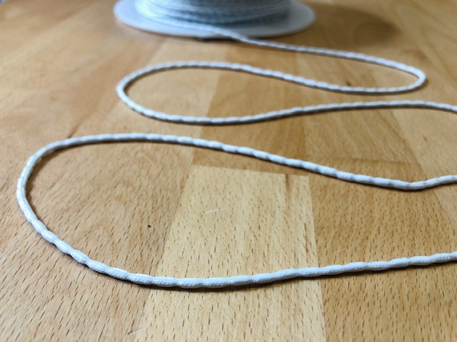 Gardinen-Bleiband 22 g Weiß