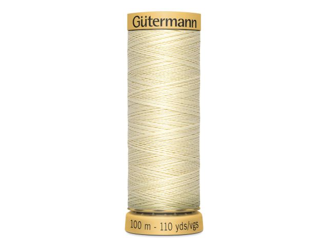 Gütermann Baumwollnähgarn 100 m 919 Natur