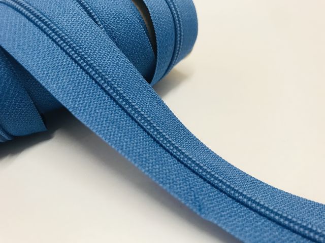 Endlosreißverschluss Jeansblau 076