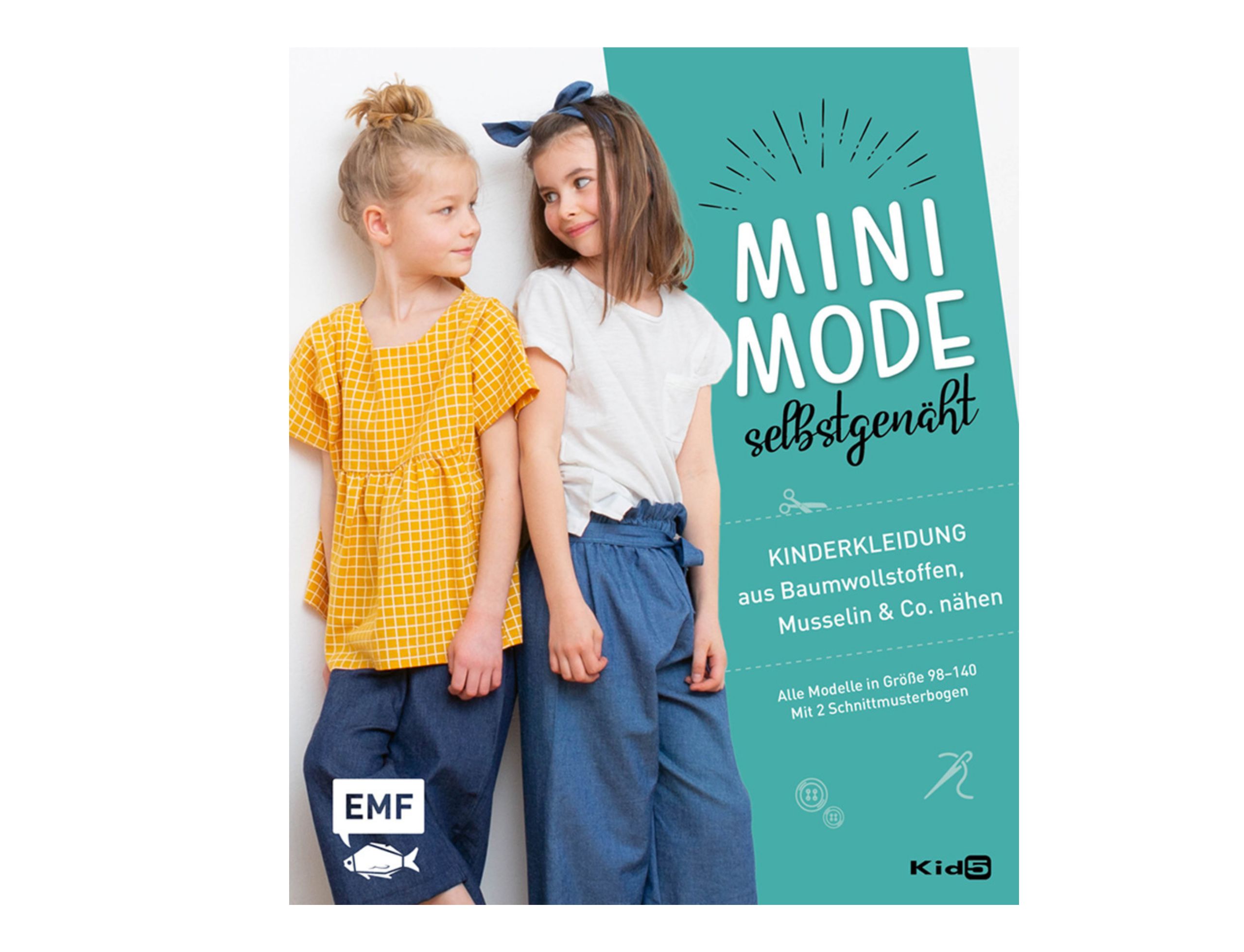 Buch Mini Mode selbstgenäht EMF Kinderkleidung aus Musselin & Co
