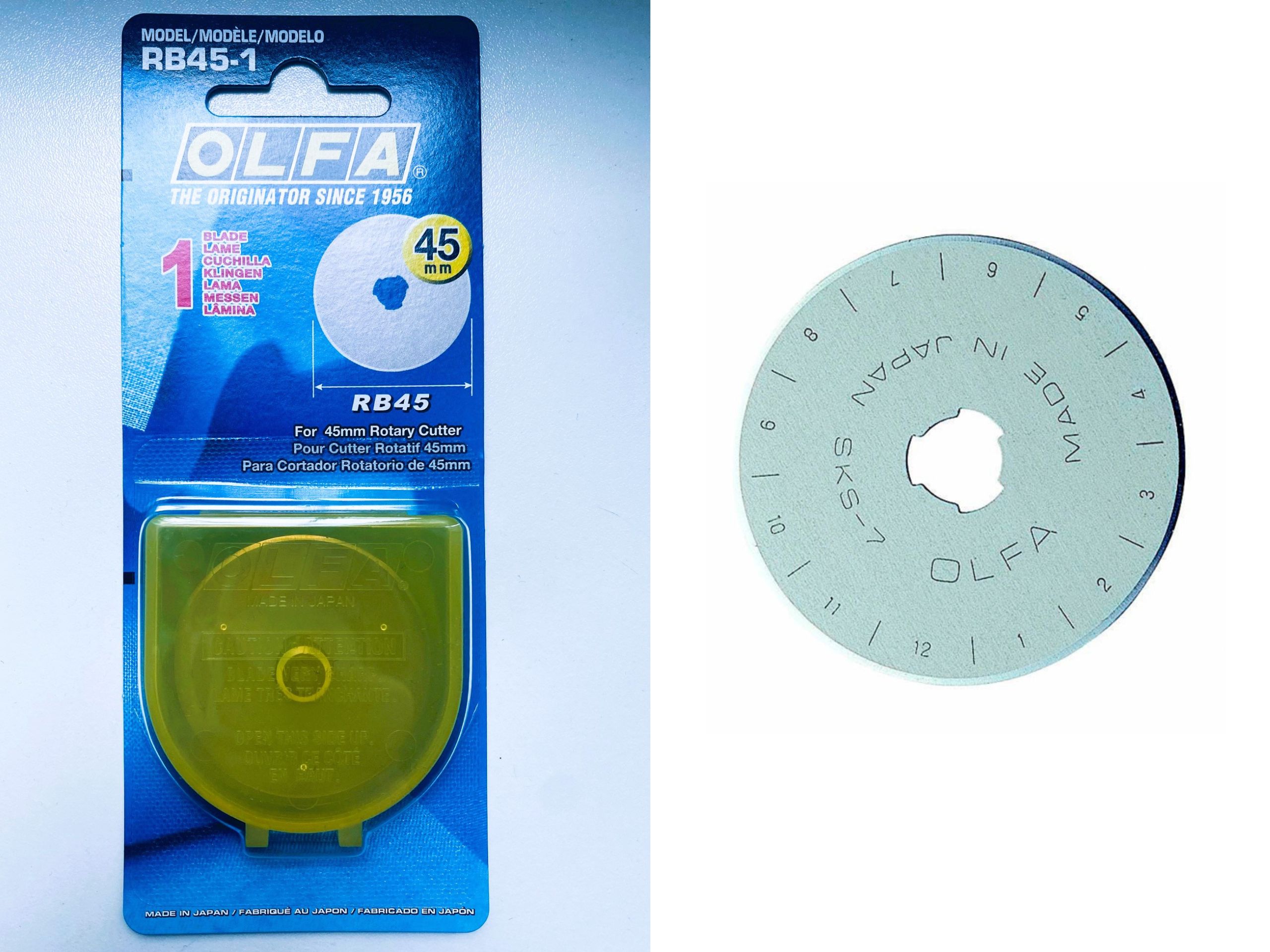 OLFA Ersatzklinge für Rollschneider 45 mm 1 Stück
