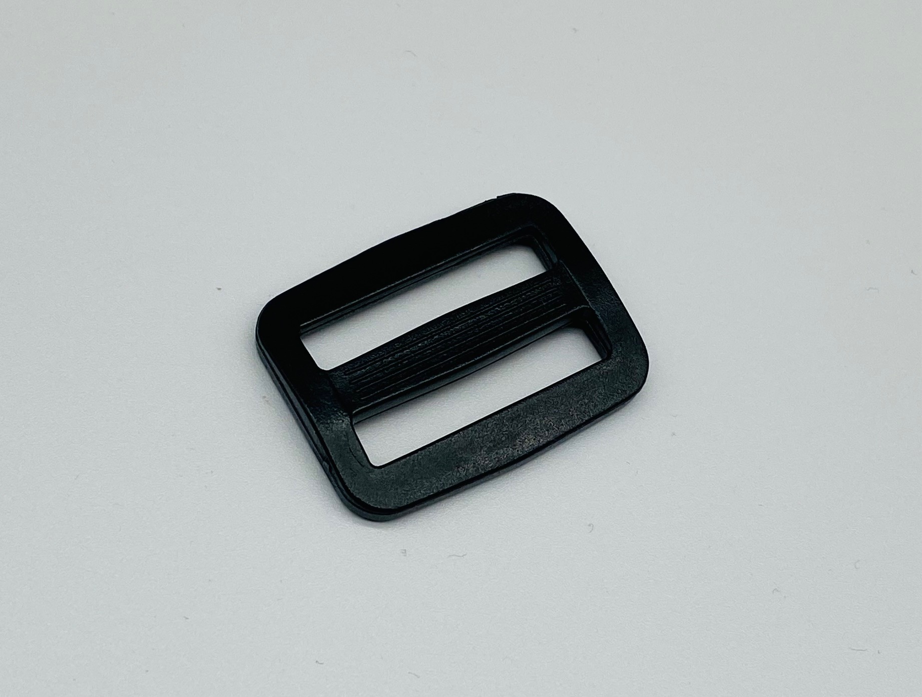 Leiterschnalle 40 mm Schwarz Kunststoff Versteller