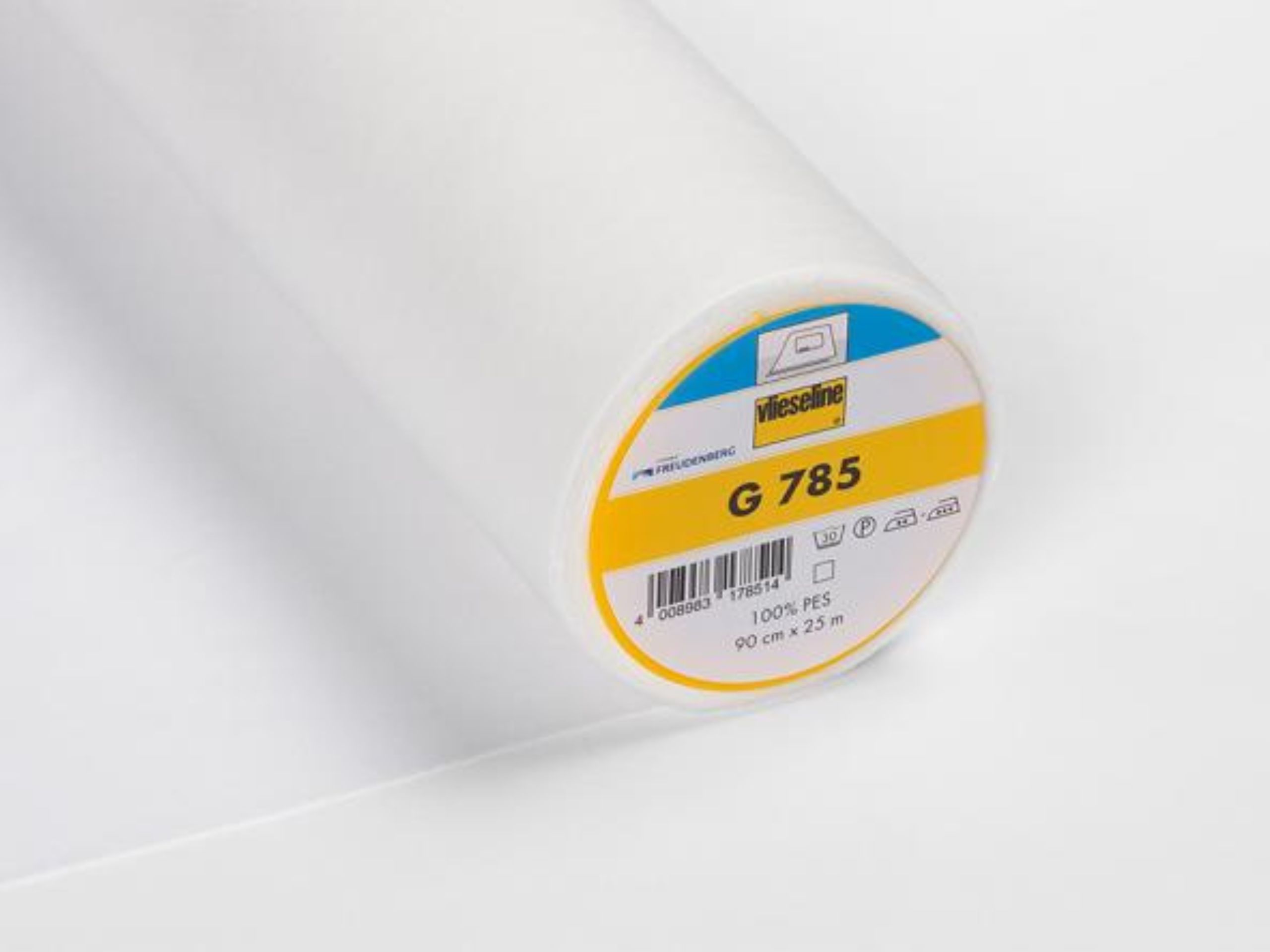 G785 Gewebeeinlage Weiß 90 cm Querelastisch