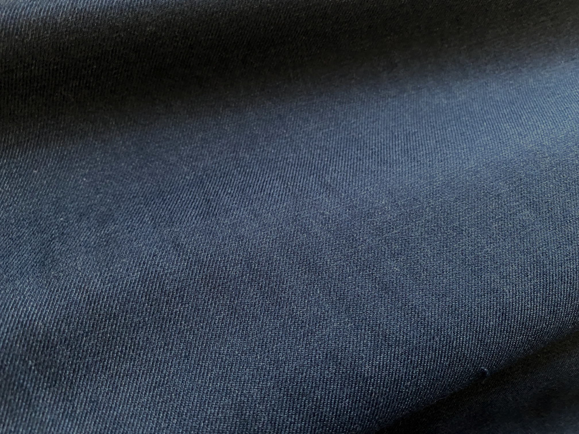 Bambusfaser Dunkelblau Recycled Dark Denim Hosenstoff