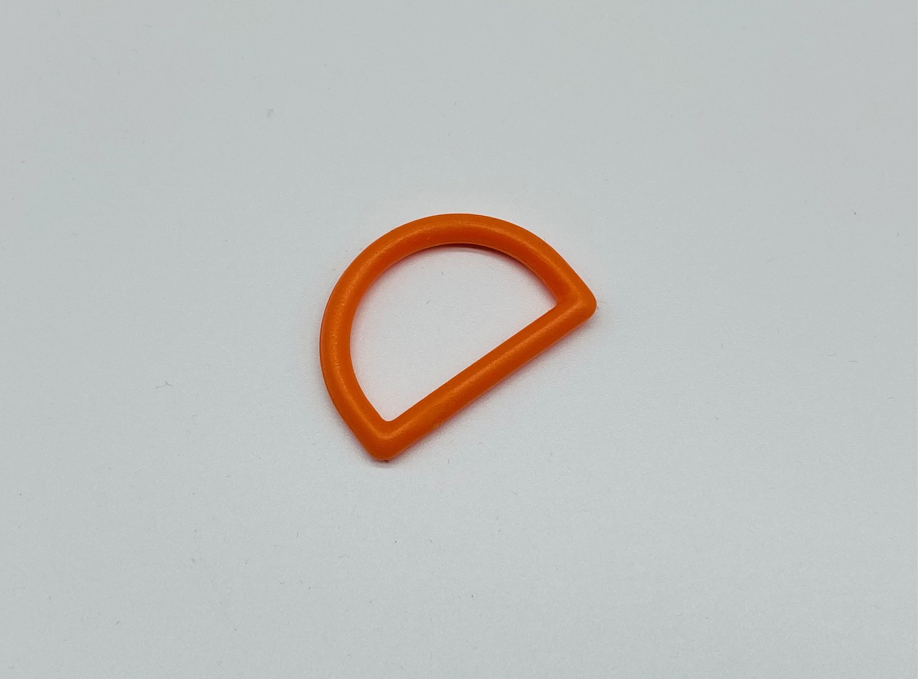 D-Ring 30 mm Orange Kunststoff