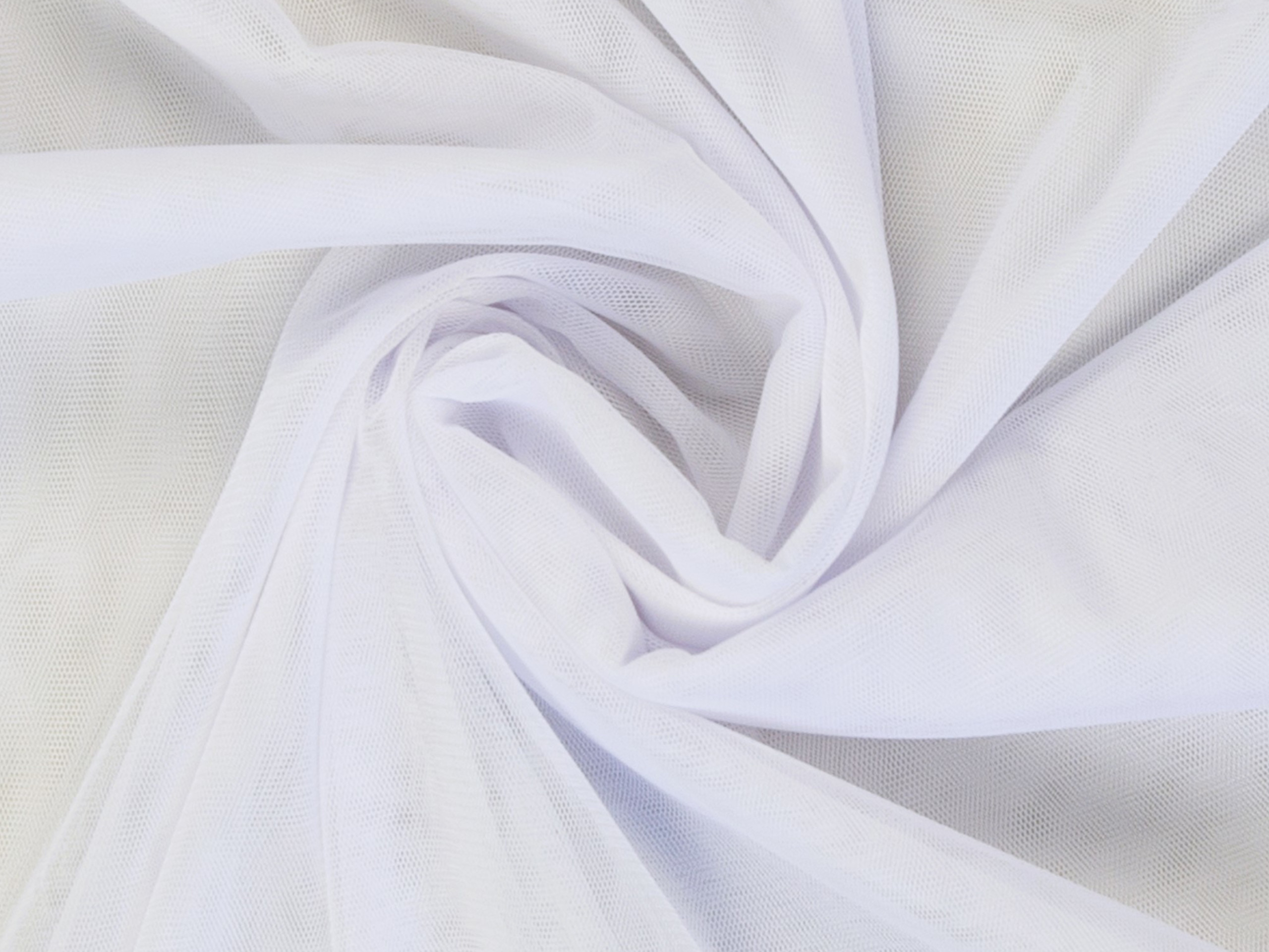 Soft-Tüll elastisch Weiß