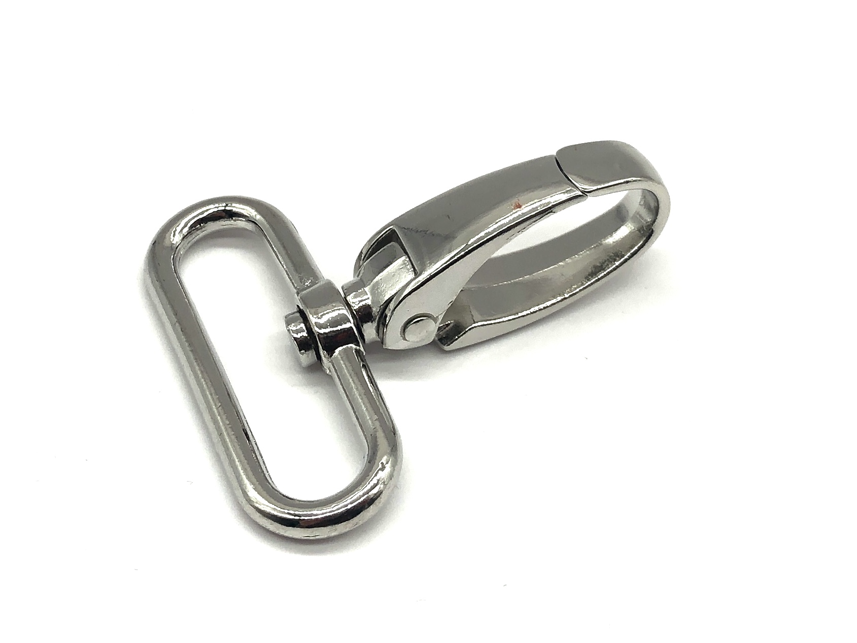 Karabiner 40 mm Silber oval