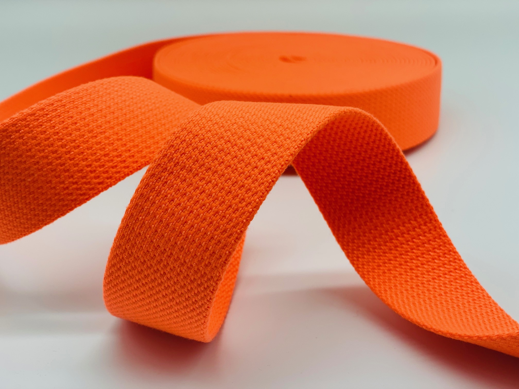 Gurtband Neon Orange 40 mm