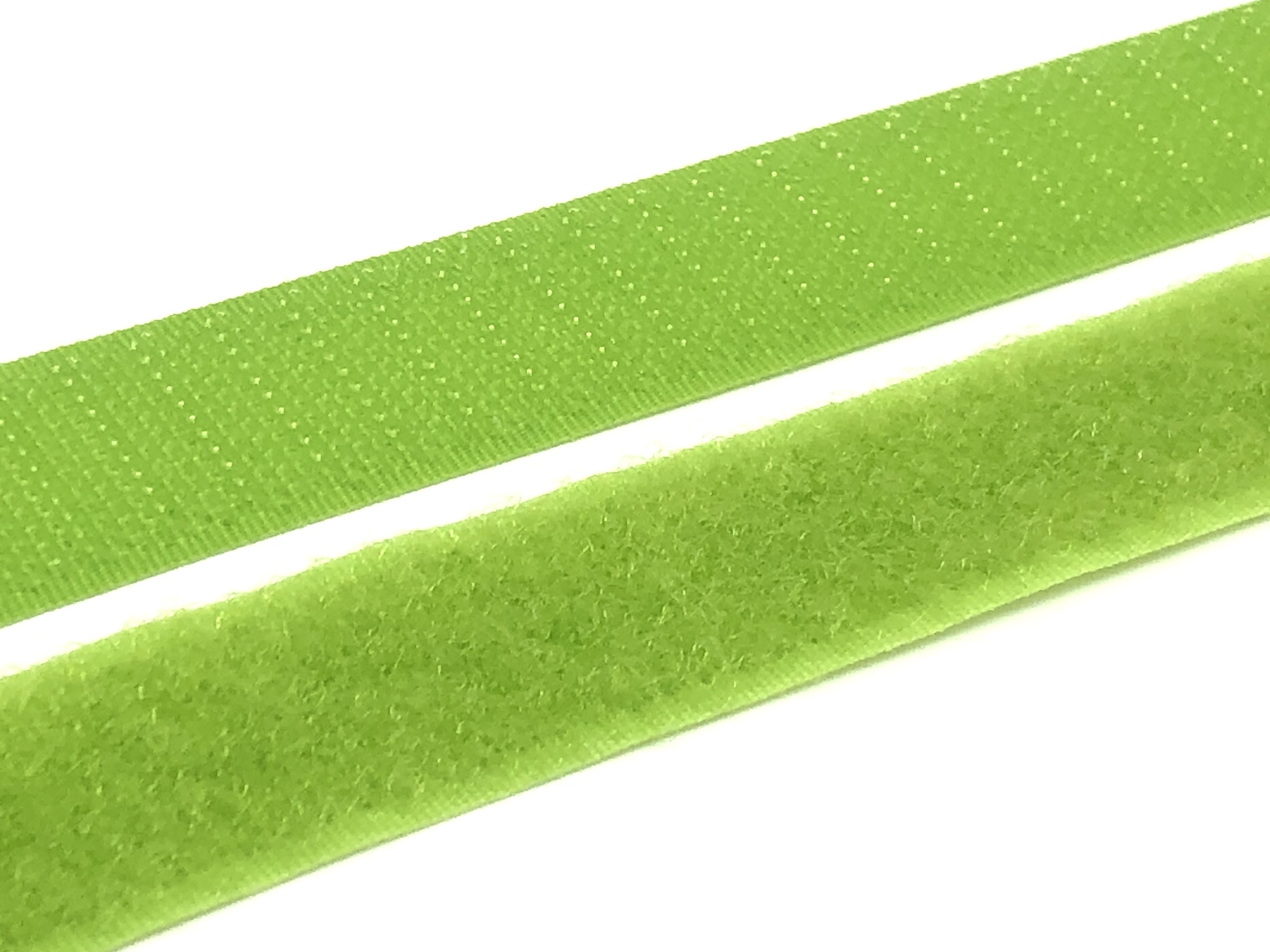 Klettverschluss zum Aufnähen Grün 20 mm 016