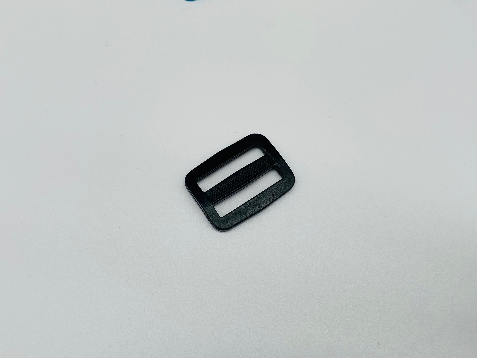Leiterschnalle 20 mm Schwarz Kunststoff