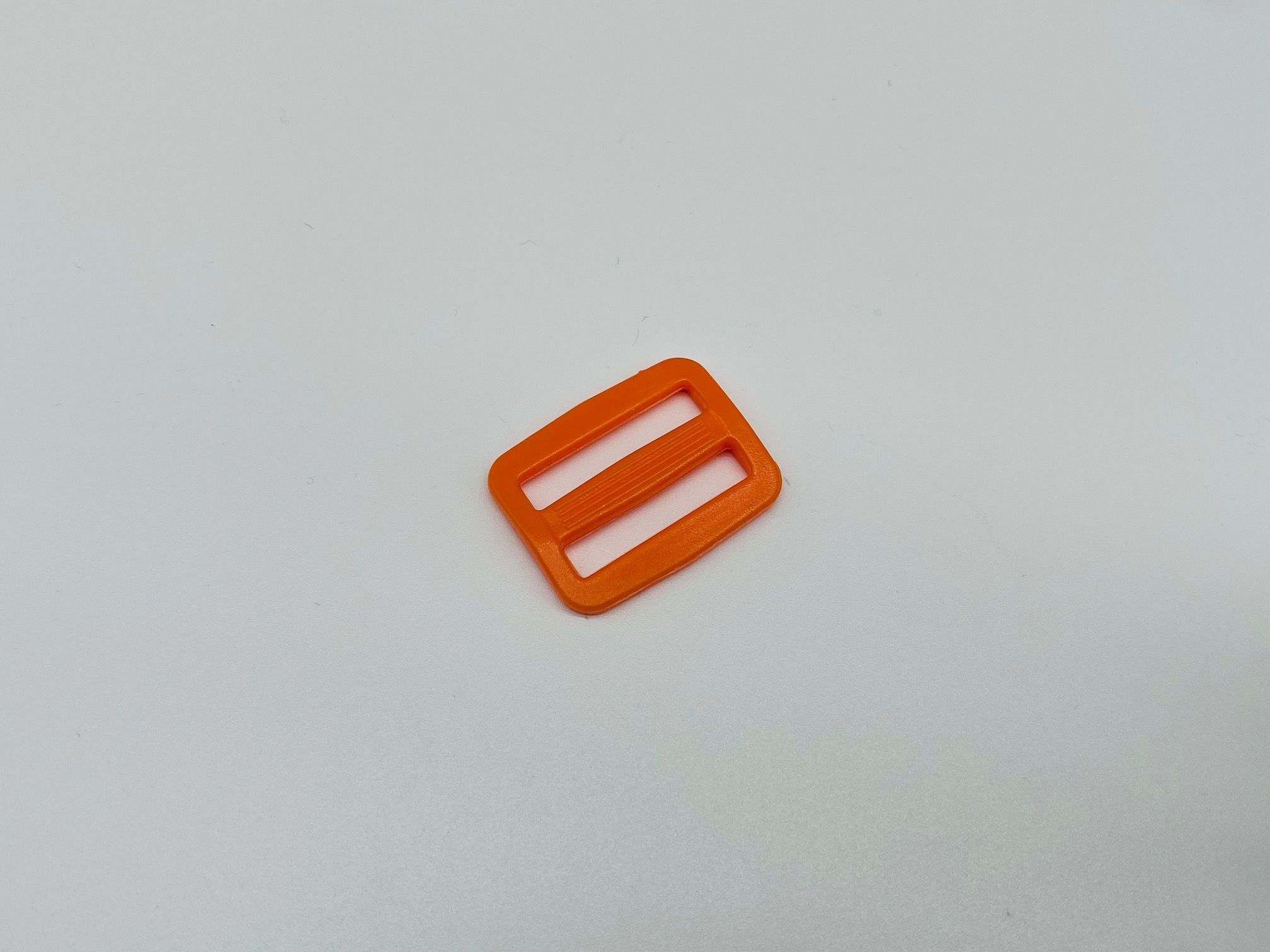 Leiterschnalle 25 mm Orange Kunststoff Versteller