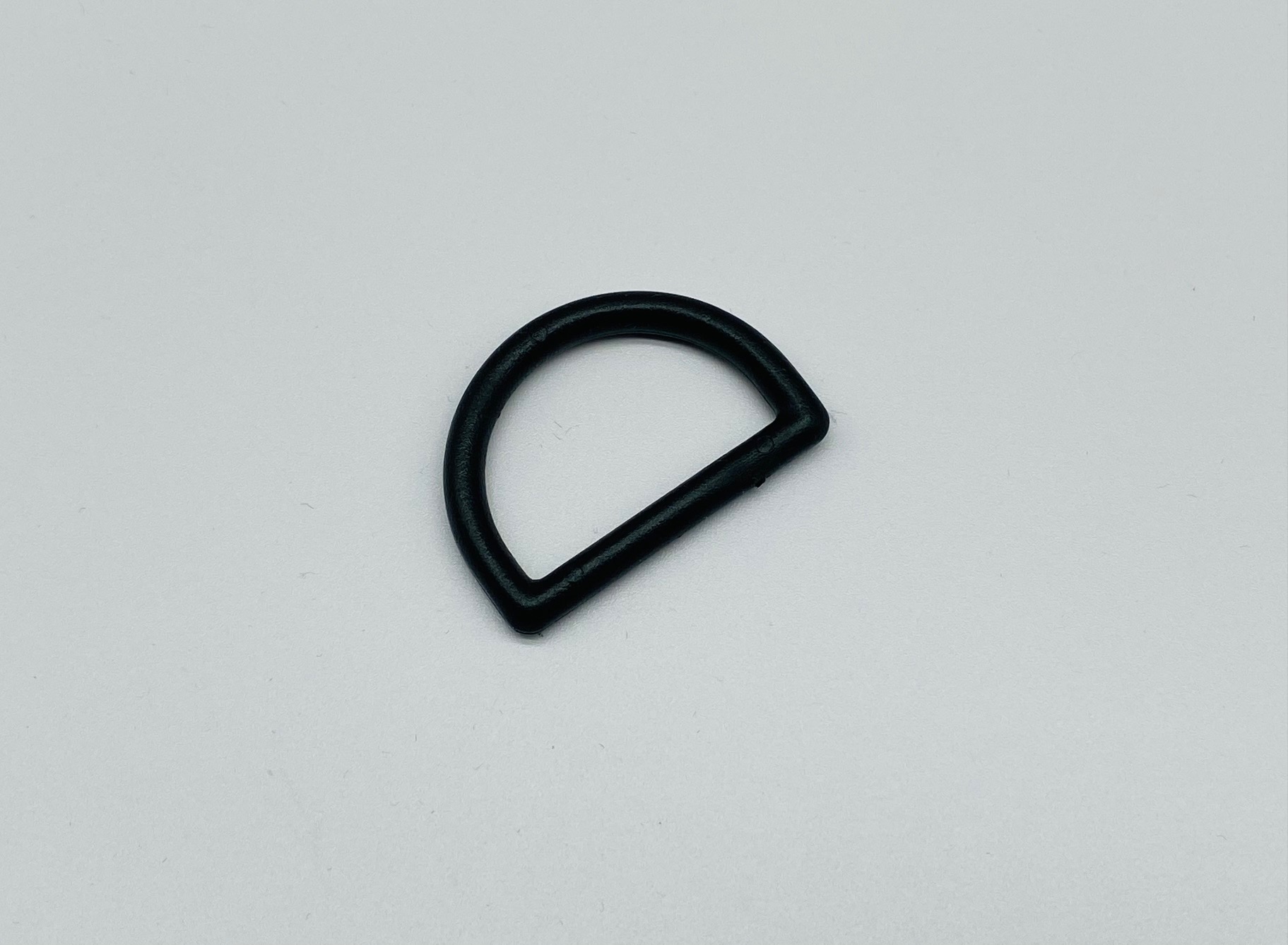 D-Ring 30 mm Schwarz Kunststoff