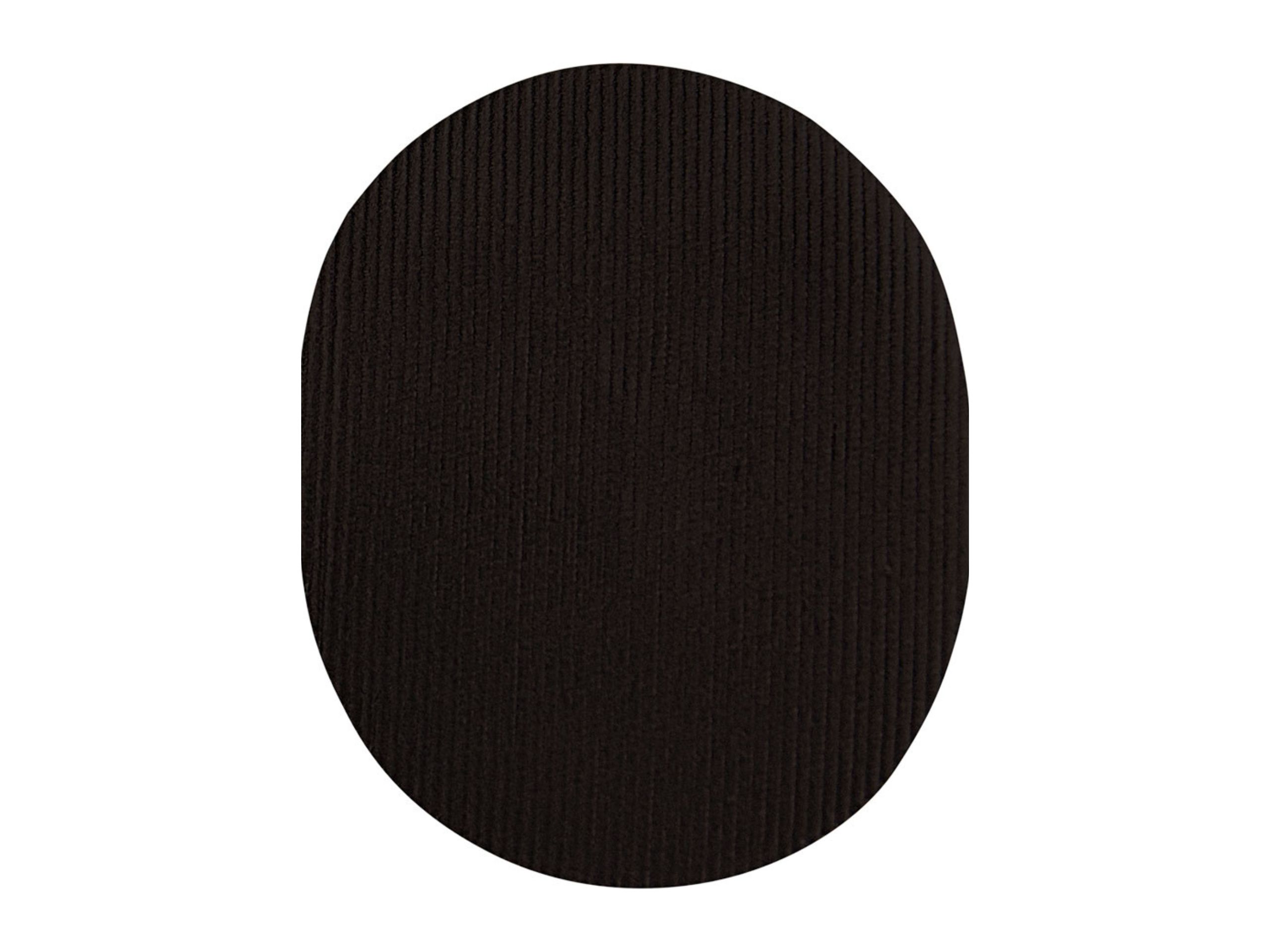 VENO 2 Cord-Flecken Schwarz 12 x 10 cm aufbügelbar