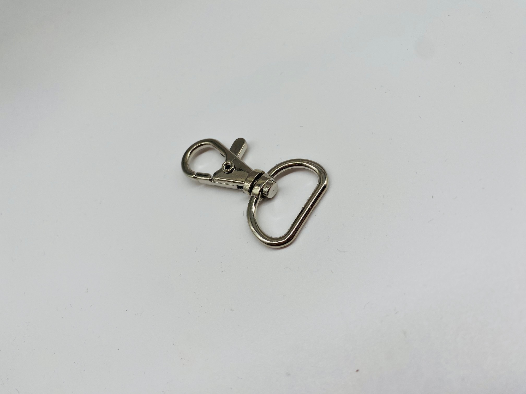 Kleiner Karabiner 20 mm Silber