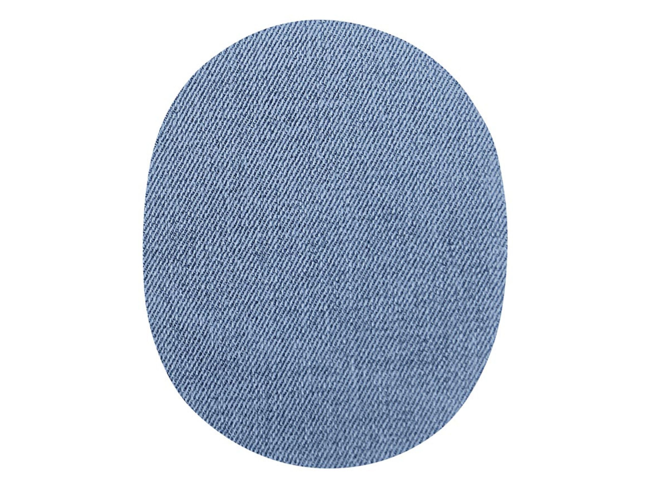 VENO 2 Jeans-Flecken Hellblau 12 x 10 cm aufbügelbar
