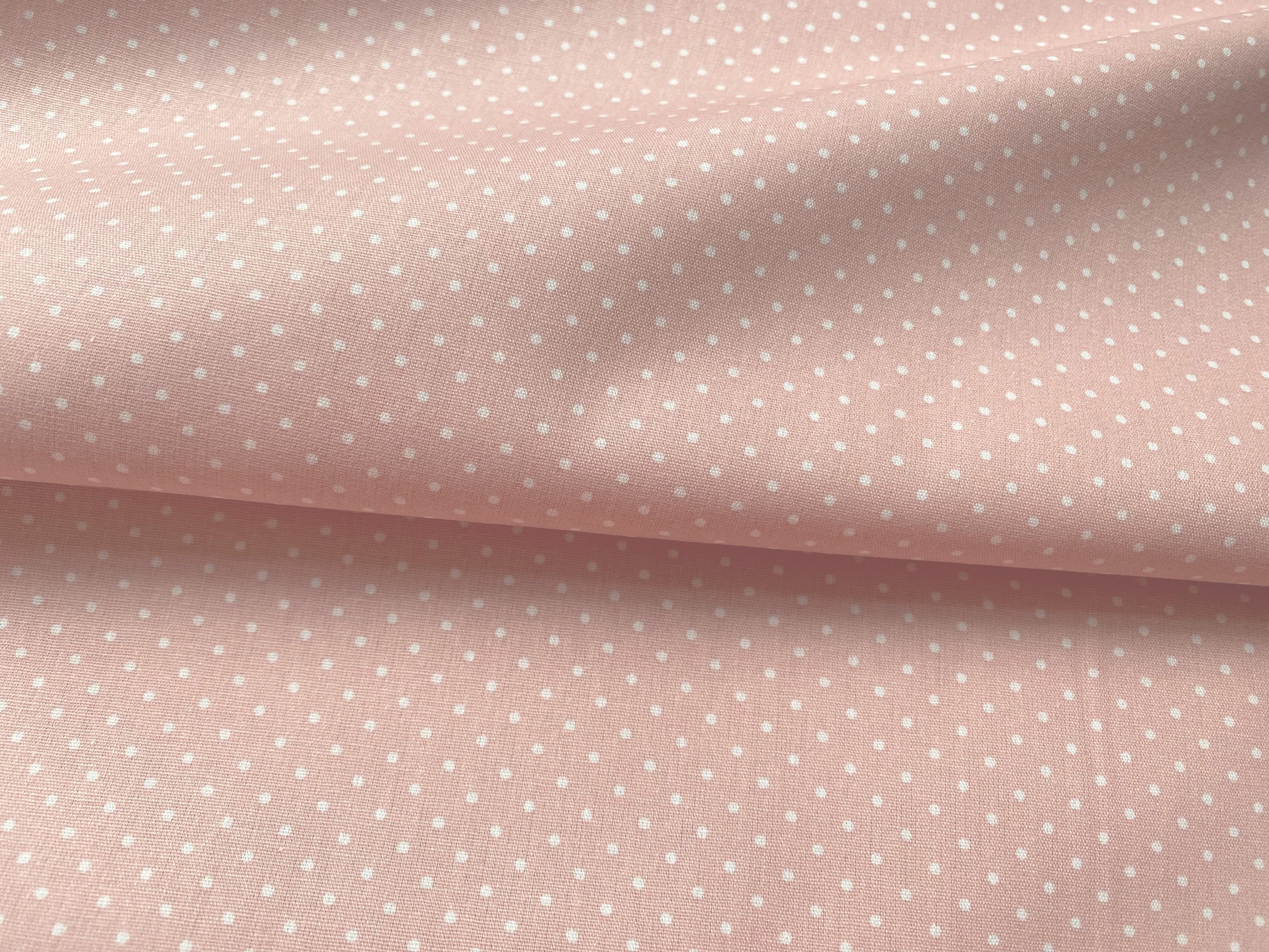 Baumwollstoff Petit Dots Pünktchen Rosa VH 012