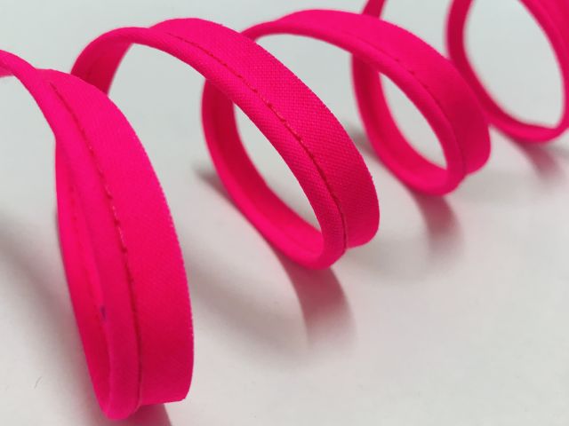 Paspelband 10 mm Neonpink 205