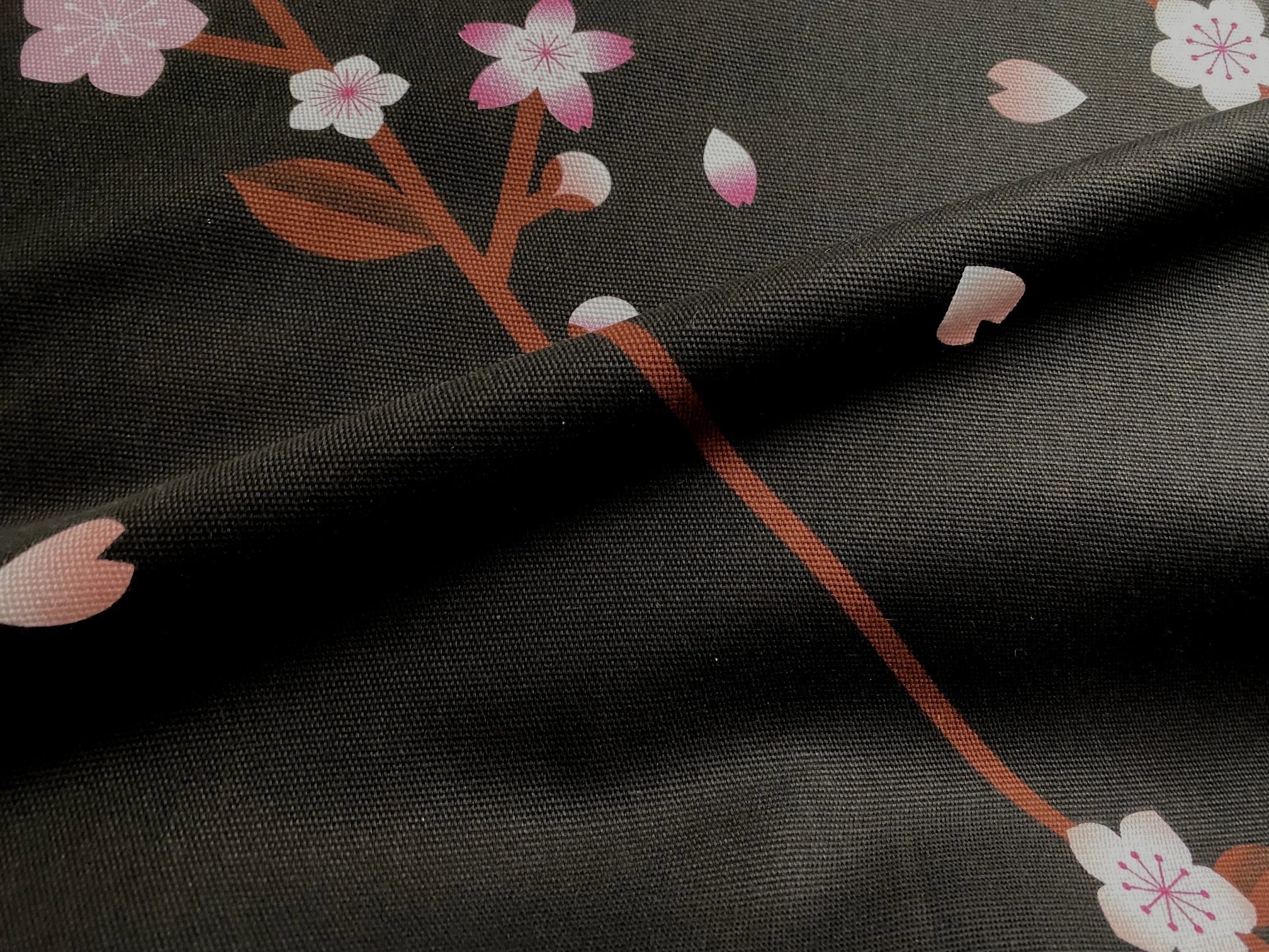 Dekostoff Sakura Kirschblüten Fester Canvas