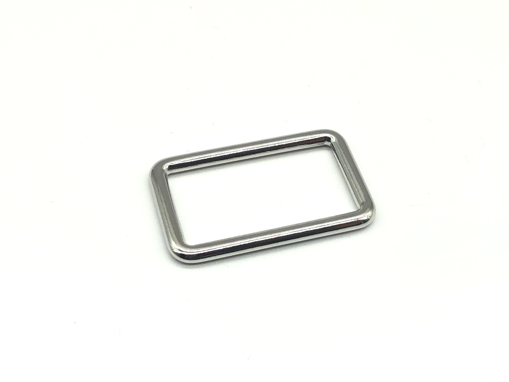 Vierkantring Metall 30 mm Silber