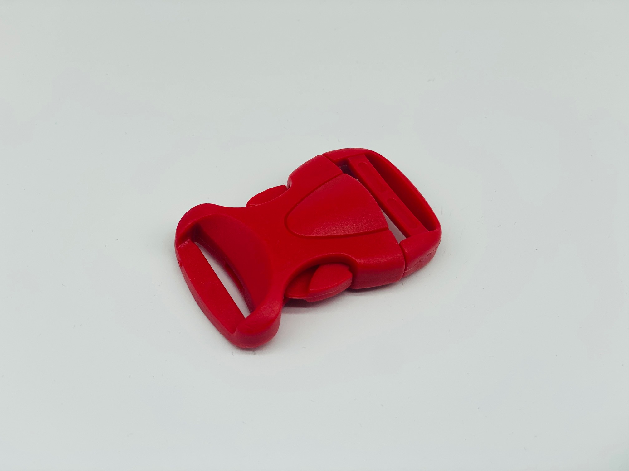 Steckschnalle 25 mm Rot Kunststoff