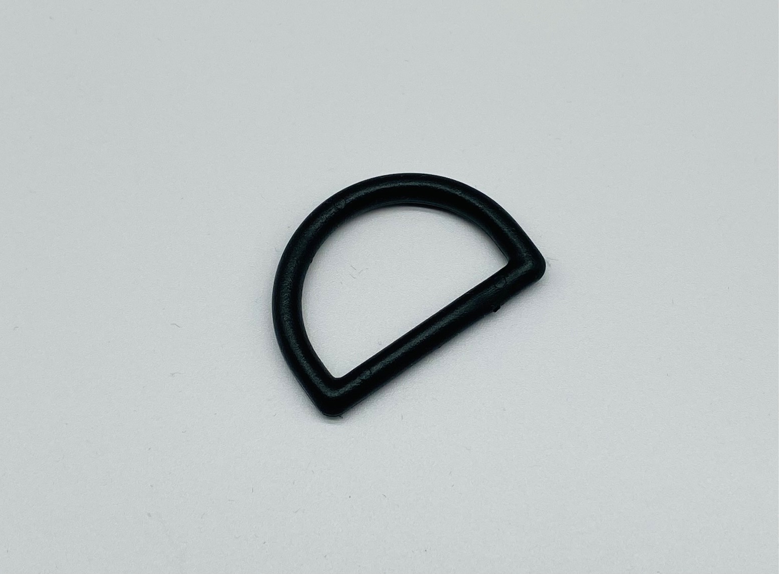 D-Ring 40 mm Schwarz Kunststoff