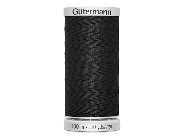 Gütermann Extra Stark 100 m 000 Schwarz