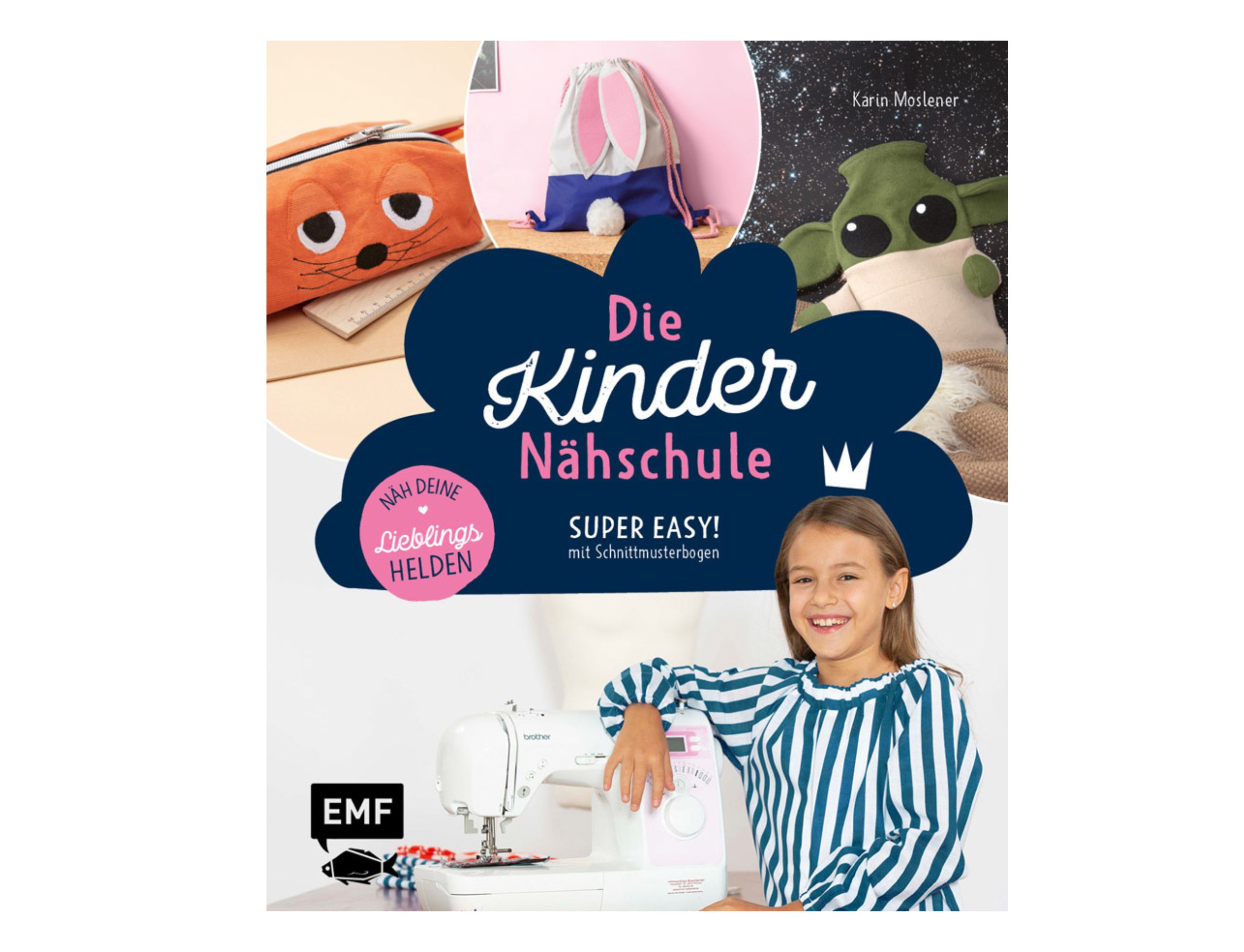 Buch Die Kindernähschule EMF Näh Deine Lieblingshelden