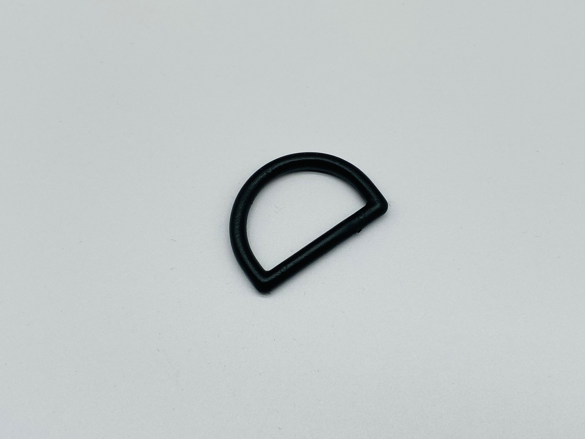 D-Ring 25 mm Schwarz Kunststoff