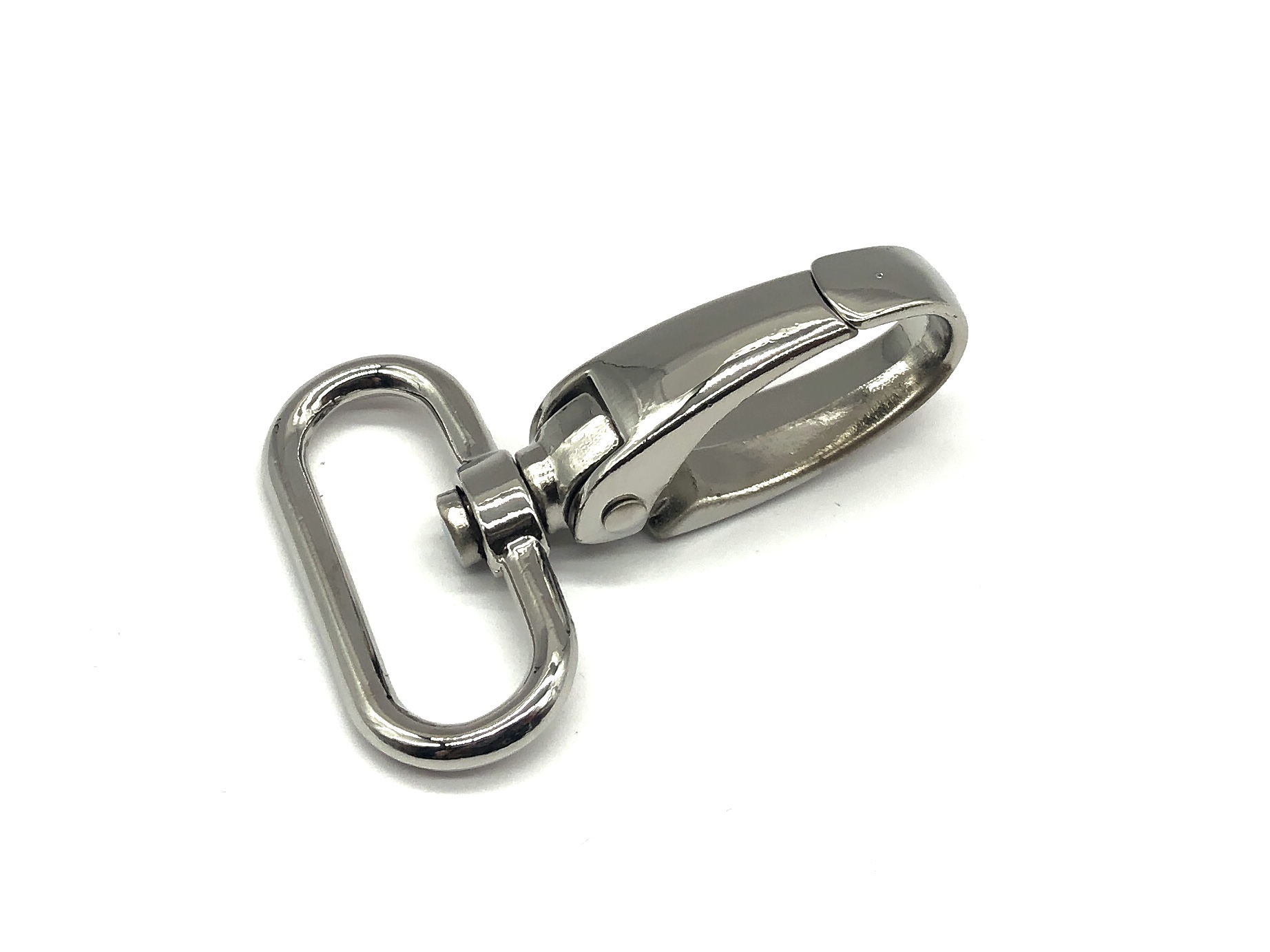 Karabiner 30 mm Silber