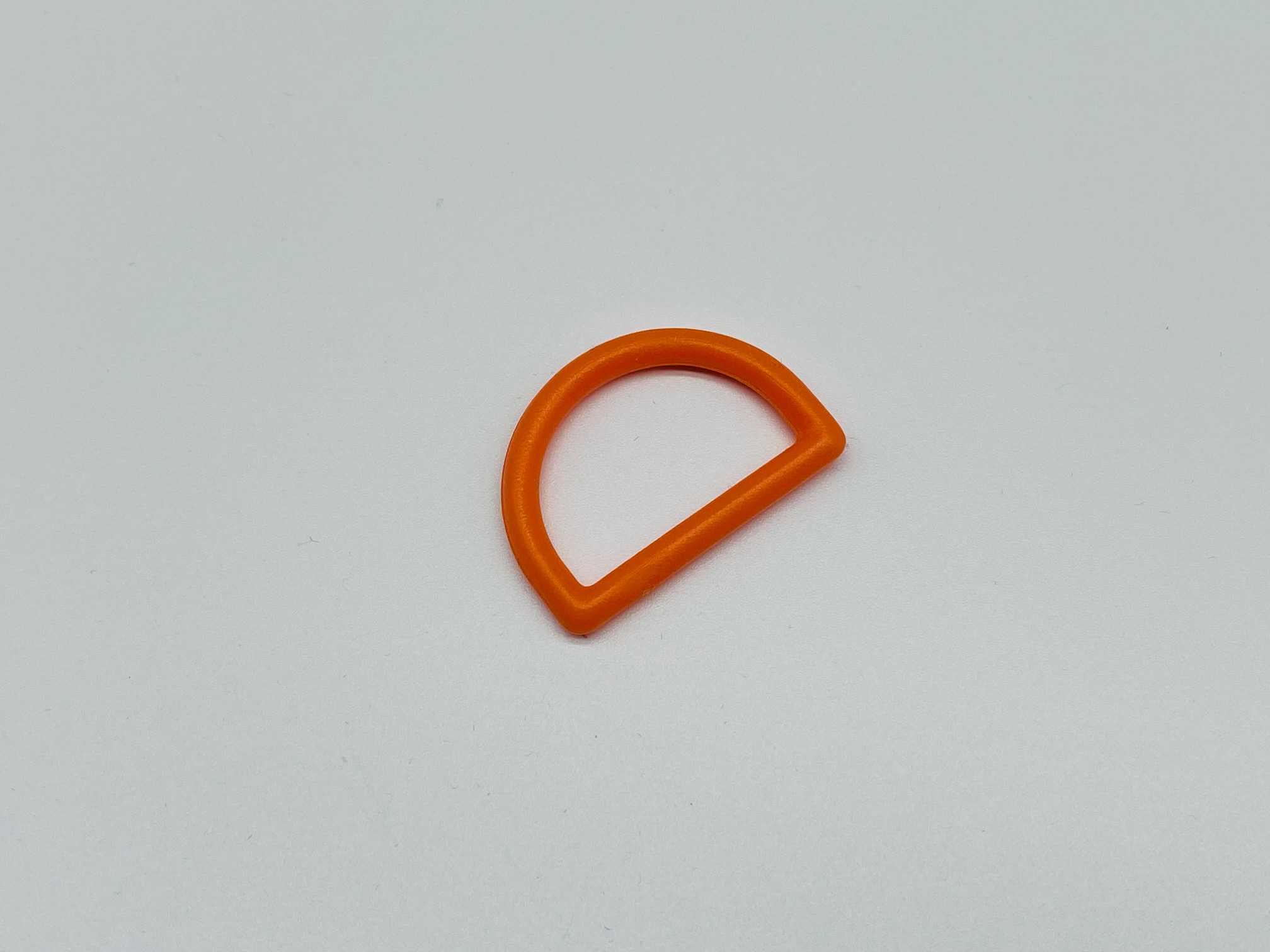 D-Ring 25 mm Orange Kunststoff