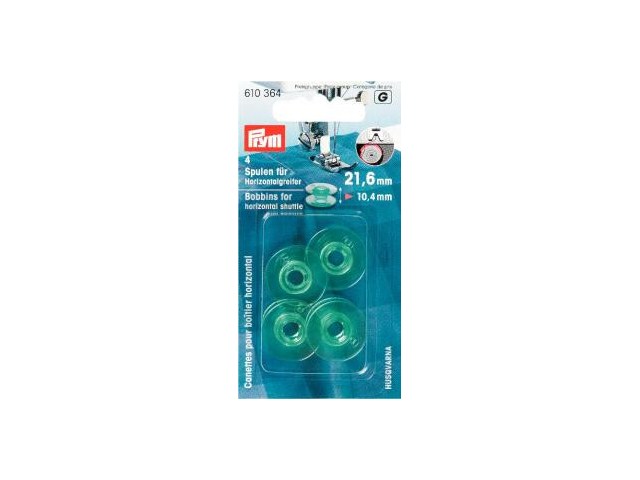 Prym Naehmaschinenspulen Kst Horizontalgreifer 21,6 mm