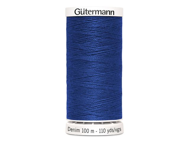 Gütermann Denim 100 m Jeansfaden Blau 6756